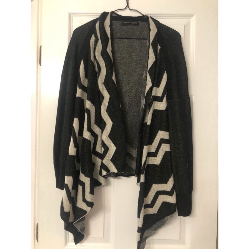 Black cardigan